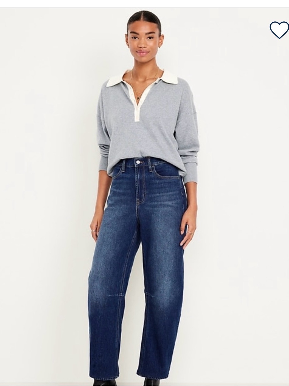 Old navy wow high waisted barrel jeans
